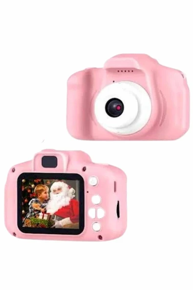 Dijital Fotoğraf Makinesi Çocuk Mini 1080p HD Kaliteli Renkli - 5