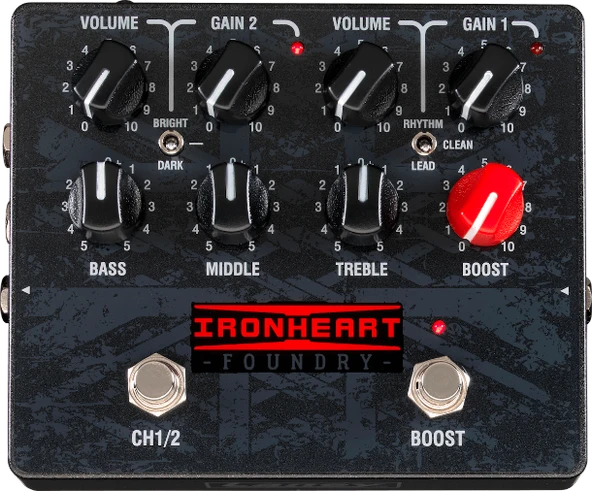 Laney Ironheart IRF-LOUDPEDAL 60W 2 Kanal Amfi Pedalı