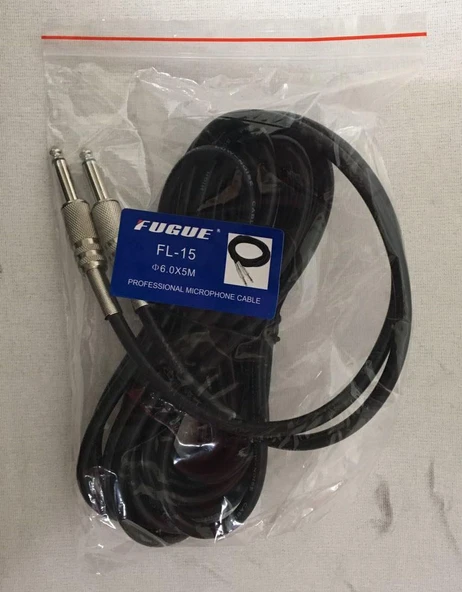 GİTAR KABLOSU 5 METRE - Resim 2