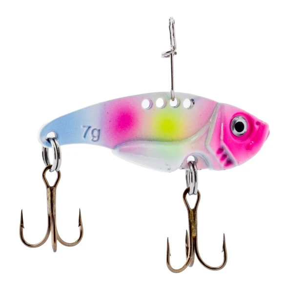 Vibrasyon Yem - LRF/Spin Jig - Fishack VibraX - 7g 40mm - Candy Ice - UV Boyalı - 2