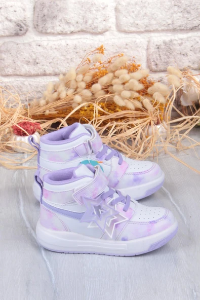 Vicco 946.B25K.416 Yenni Lila Işıklı Kız Çocuk Bot - Resim 2