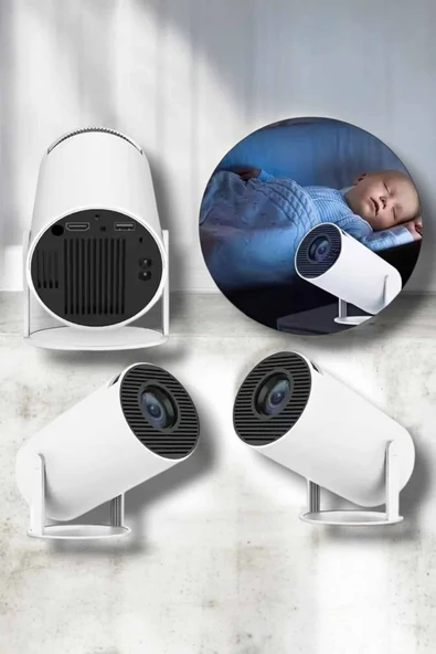 USB ve Kablosuz Bağlantı Özellikli 5000 Saat Ampul Ömürlü Projeksiyon - 5