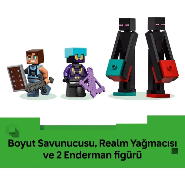 LEGO 21279  Minecraft Enderman Kulesi - Resim 6