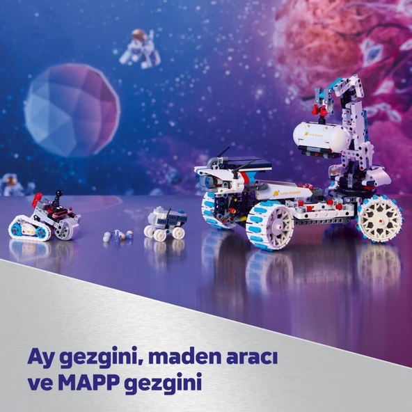LEGO 42211 Technic Lunar Outpost Ay Gezgini Uzay Aracı - 6
