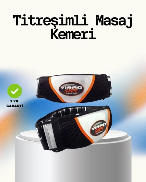 Otomatik Kapanmalı Güvenli Masaj ve Rahatlama Kemeri