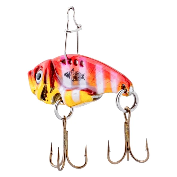 Vibrasyon Yem - LRF/Spin Jig - Fishack VibraX - 7g 40mm - Pink Panther - UV Boyalı - 3