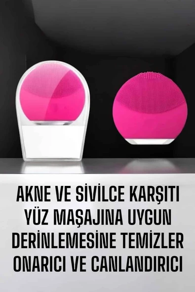Yüz Temizleme Aleti Genç Görünüm Sağlayan, Kan Dolaşımını Hızlandıran, Kablosuz ve Taşınabilir - Resim 3