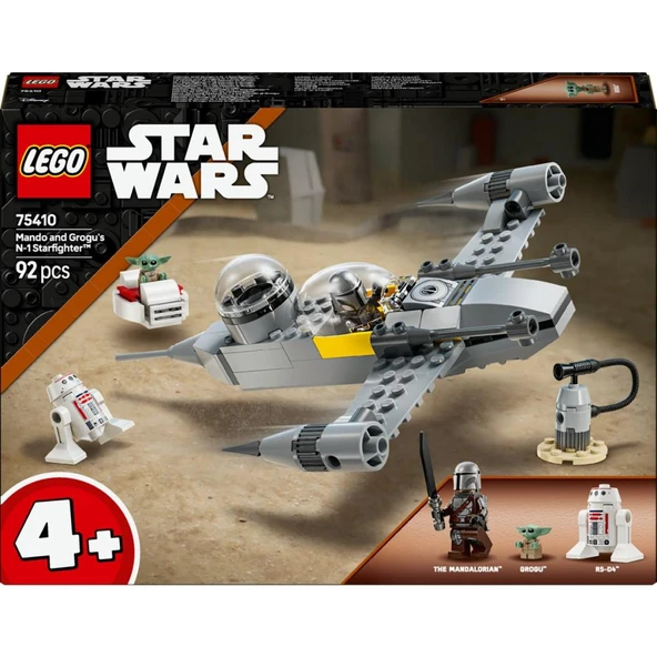 LEGO 75410 Star Wars: The Mandalorian Mando ve Grogu’nun N-1 Starfighter’ı 75410 - Resim 3