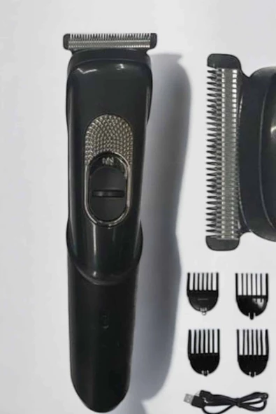 Saç Sakal Lazer Epilasyon Öncesi Tüy Kısaltma Makinesi Unısex 4 Taraklı - 4