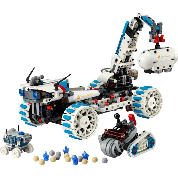 LEGO 42211 Technic Lunar Outpost Ay Gezgini Uzay Aracı - 2