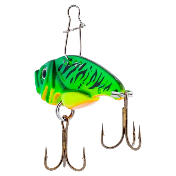 Vibrasyon Yem - LRF/Spin Jig - Fishack VibraX - 7g 40mm - Tiger Strike - UV Boyalı - 4