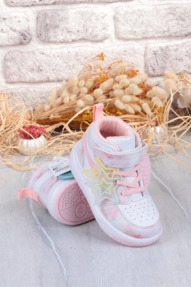 Vicco 946.P25K.416 Yenni Pudra Işıklı Kız Çocuk Bot - Resim 4