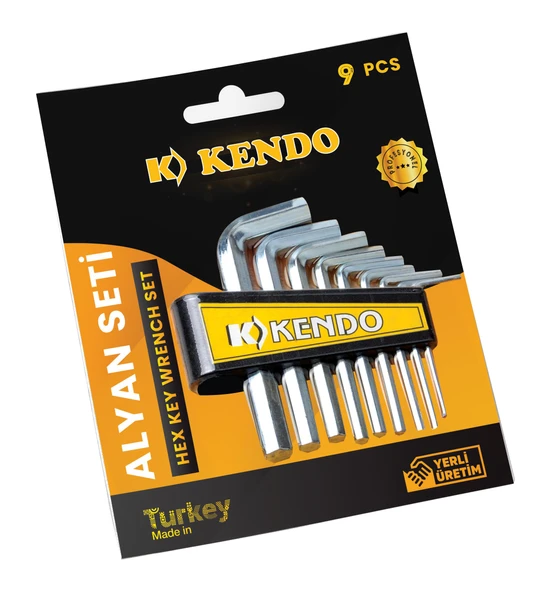 KENDO ALYAN SETİ 9 PARÇA VAKUMLU ürün görseli 1