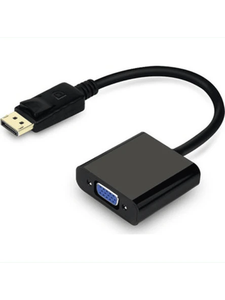 Anunnaki DisplayPort to VGA Çevirici Dönüştürücü - Full HD 1080p / 60Hz Adaptör ürün görseli 1