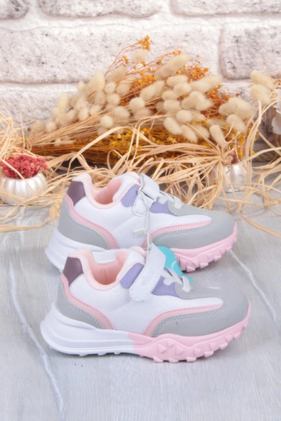 Vicco 346.P25K.253 Surf Beyaz Rahat Kız Çocuk Ayakkabı - 2