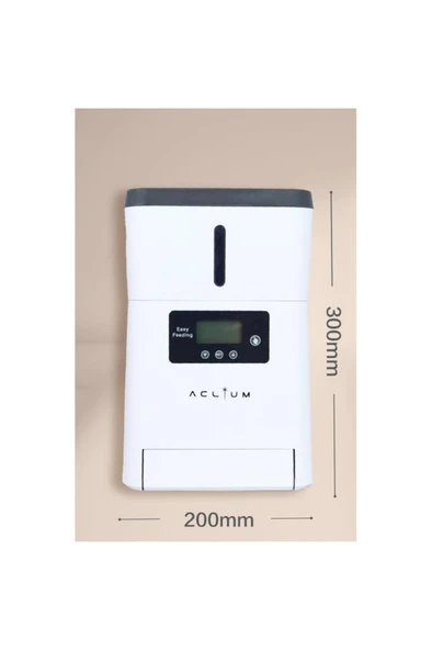 Aclıum Otomatik Mama Kabı 1 Kg Hazneli ürün görseli 1