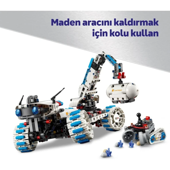 LEGO 42211 Technic Lunar Outpost Ay Gezgini Uzay Aracı - 8