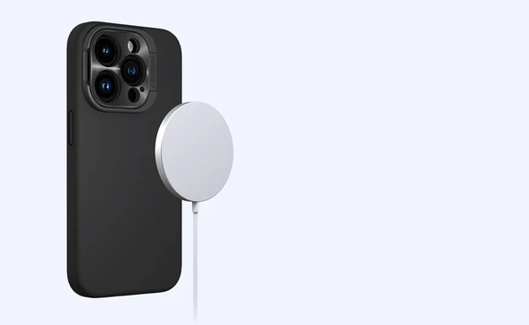 Nillkin iPhone 15 Pro Stand Özellikli Lens Koruyuculu Lansman Kılıf - 6