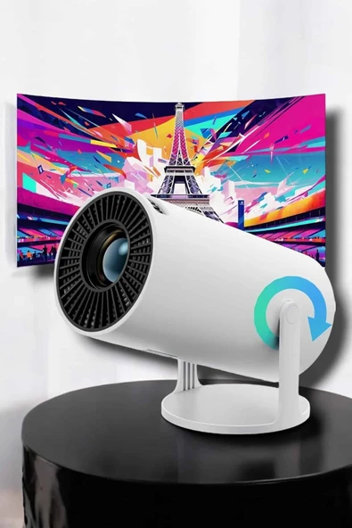 USB ve Kablosuz Bağlantı Özellikli 5000 Saat Ampul Ömürlü Projeksiyon - 2