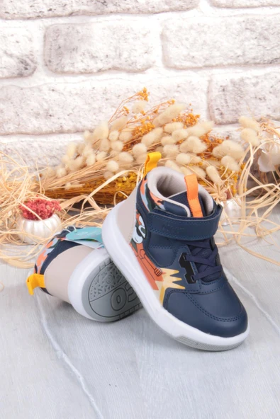 Vicco 946.B25K.435 Dragus Lacivert Işıklı Erkek Çocuk Bot - Resim 4