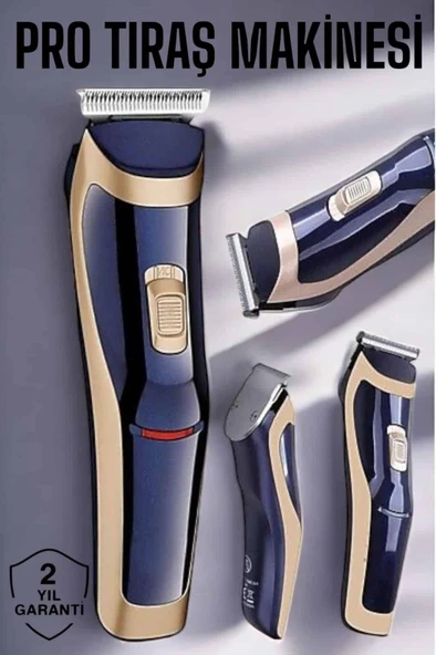 Kablosuz Tıraş Makinesi Hızlı Şarj ve Uzun Süreli Kullanım, Sessiz ve Güçlü Motor ürün görseli 1