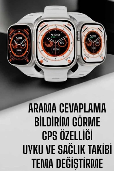 Akıllı Saat Nabız Ölçebilen Yeni Nesil GPS ve Adımsayar Özelliği - Resim 2