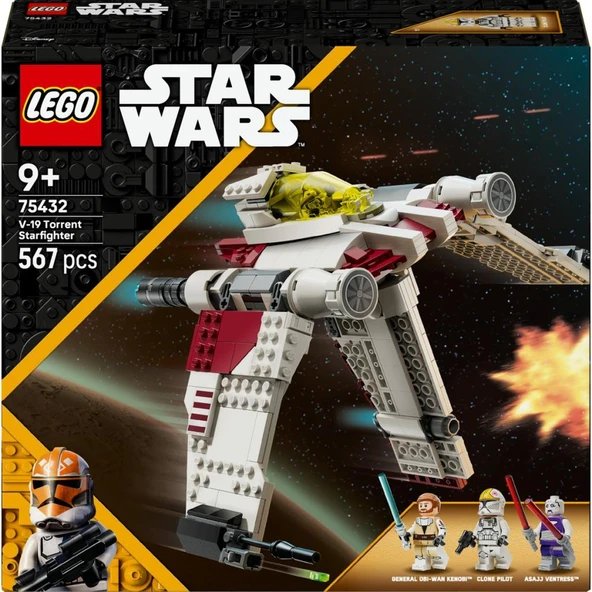 LEGO 75432  Star Wars V-19 Torrent Starfighter - Resim 3