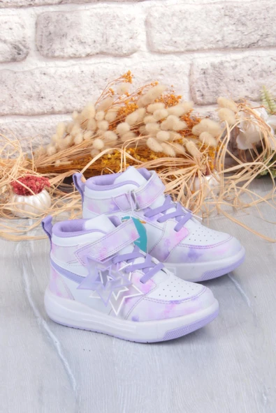 Vicco 946.B25K.416 Yenni Lila Işıklı Kız Çocuk Bot ürün görseli