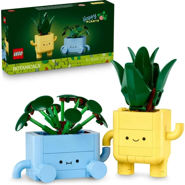 LEGO Botanicals 10349 Mutlu Bitkiler (217 Parça) ürün görseli 1
