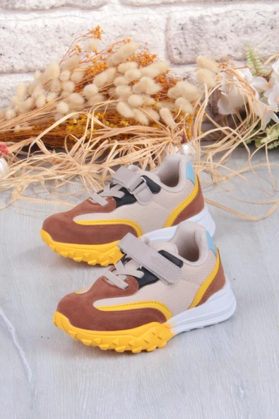 Vicco 346.B25K.253 Surf Bej Rahat Erkek Çocuk Ayakkabı - Resim 3