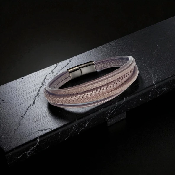 Kahve Çoklu Deri Bileklik 31833B2D5 - 2