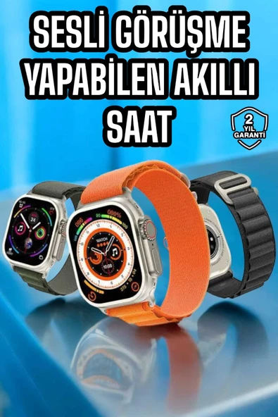 Yeni Nesil Akıllı Saat Nabız Ölçer Sağlık Ölçer ve Kalori Ölçer Uyku Takibi NFC Özelliği ürün görseli