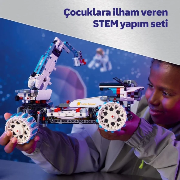 LEGO 42211 Technic Lunar Outpost Ay Gezgini Uzay Aracı - 7