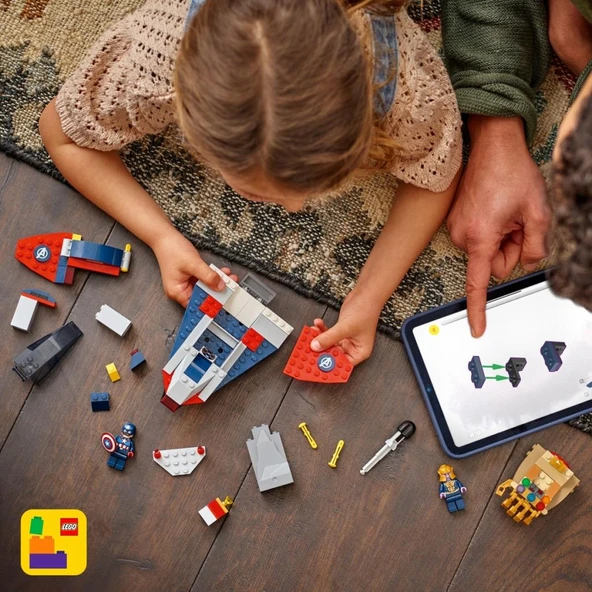 LEGO 76319 Marvel Kaptan Amerika, Thanos'a Karşı - Resim 7