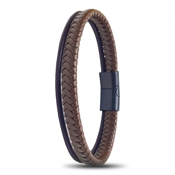 Kahverengi Çoklu Deri Bileklik 31833B5D3 ürün görseli 1