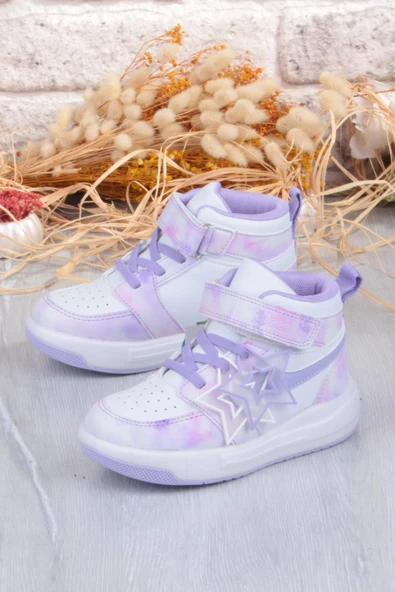 Vicco 946.B25K.416 Yenni Lila Işıklı Kız Çocuk Bot - Resim 3