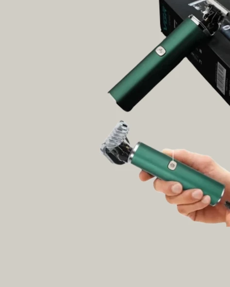 Ergonomik Tasarımlı Dayanıklı Metal Gövdeli Saç Kesme Makinesi - Resim 3