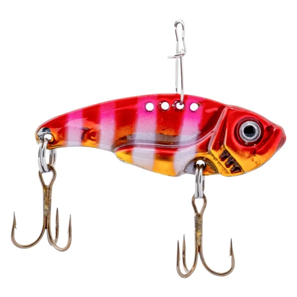 Vibrasyon Yem - LRF/Spin Jig - Fishack VibraX - 7g 40mm - Pink Panther - UV Boyalı - 2