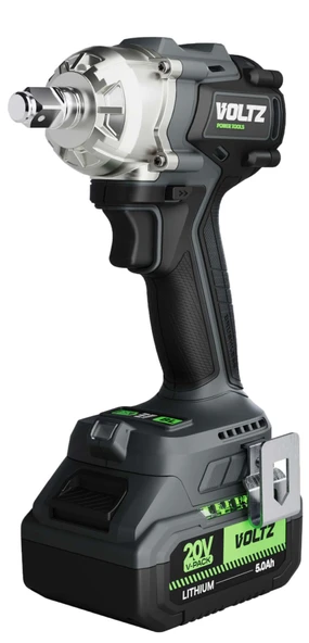 VOLTZ - 500 Nm - 1/2 - 20 Volt 5 Amper Akülü Somun Sökme Sıkma Makine Seti  (VZIW-20) - 1