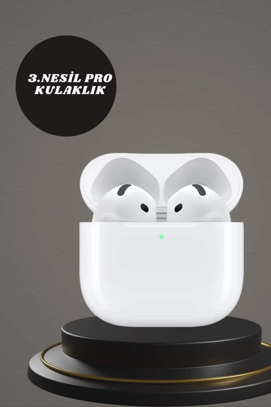 7 Kordonlu Akıllı Saat Ve 3.Nesil Kulaklık Dokunmatik Ekran Sesli Görüşme Yapabilen - Resim 4