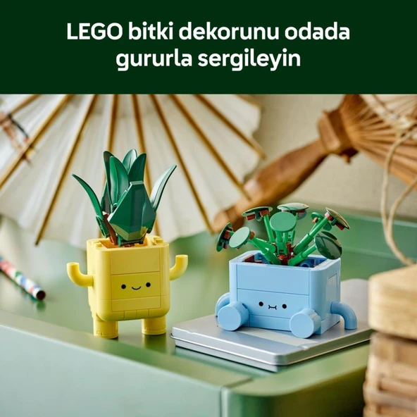 LEGO Botanicals 10349 Mutlu Bitkiler (217 Parça) - Resim 7