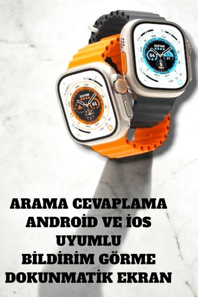 Uyku ve Nabız Takipli, Wireless Şarjlı Akıllı Saat Android ve iOS Uyumlu - Resim 3