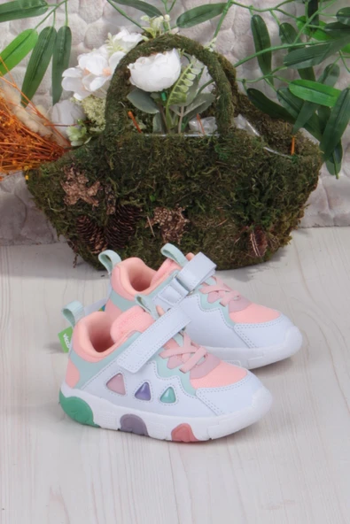 Vicco 346.P25K.209 Phonex Pudra Işıklı Kız Çocuk Ayakkabı ürün görseli