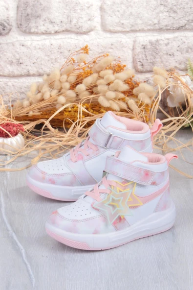 Vicco 946.B25K.416 Yenni Pudra Işıklı Kız Çocuk Bot - Resim 3