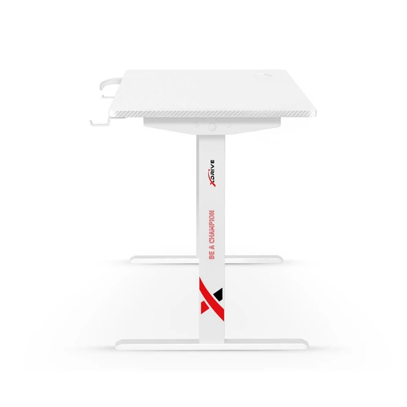 xDrive Rüzgar Oyuncu Masası Beyaz (120x60) - Resim 2