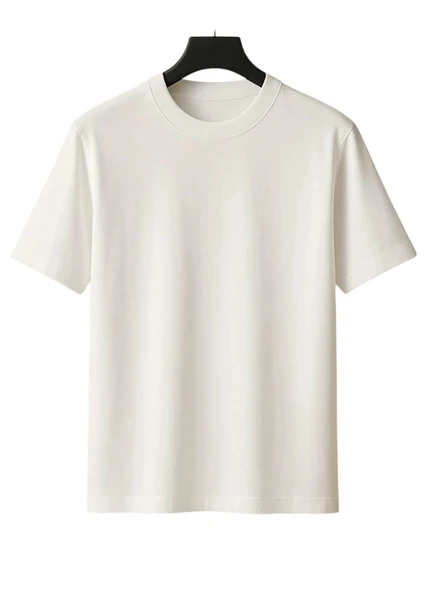 Beyaz Kısa Kol T-shirt ürün görseli