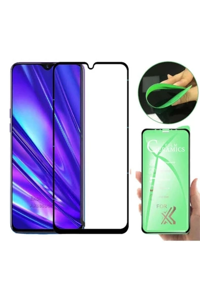 Samsung M30s Ekran Koruyucu Seramik Nano Cam Esnek Tam Full Kaplayan Kırılmaz ürün görseli