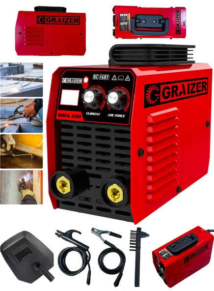 Alman HGR PRO 300 Amper Inverter Mega Stıck Kaynak Makinesi - K - 2