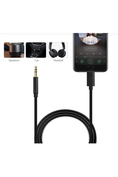 Samsung Galaxy S23 Ultra S23 S23 Plus S23 Fe Aux Kablo Type C Aux Kablo Tak Çalıştır Dac Çipli - 2