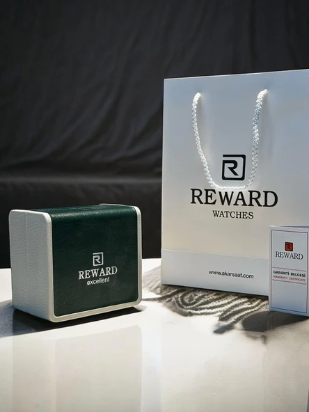Reward Çelik Kordon Otomatik 5 Atm Suya Dayanıklı Erkek Kol Saati VS.BLKT.0515 - 6